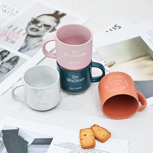 Personalized Dr Coffee Mug, Engraved Ceramic Mug Est 2025 Gift, Tea Mug Coffee Cup, PHD Graduation Gift, Appreciation Gift, PHD Student Gift