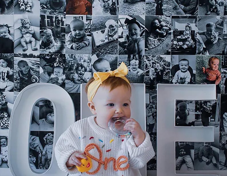 Personalized First Birthday Baby Sweater,Handmade One baby Sweater,Fall/Winter Baby Outfit,Custom Baby 1st Birthday, Custom Boy/Girl Outfit