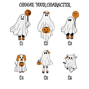 Personalized Halloween Ghost Family Wood Sign, Our Boo Crew, Halloween Family Sign, Cute Halloween Decor, Creepy Kooky Spooky Wall Decor