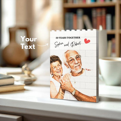 Custom Photo Puzzles Blocks Puzzles First Christmas Gifts - Personalized Anniversary Gifts for Your Loved one