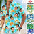 Custom Name Age Beer Birthday Shirt: Funny Face Hawaiian Shirt, 21st/30th/40th Birth Gift