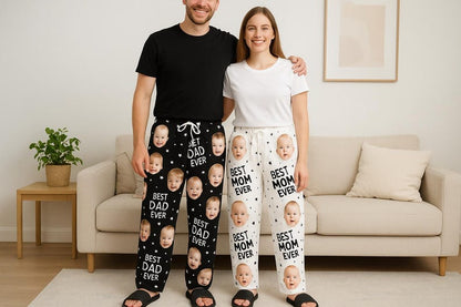 Customized Photo Pajamas for Mom and Dad, Matching Family Pjs, Baby Face Pajamas, Custom Face Pajamas, Gift for Her/him, Couple Face Pajamas il_794xN.6951228027_212j.jpg