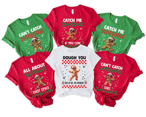 Gingerbread Christmas matching shirts, Holiday Matching Pajamas, Matching Christmas Pjs, Funny Xmas Shirts, Family Christmas Shirts