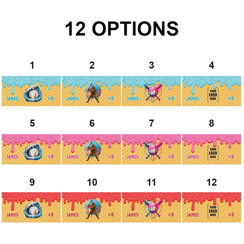 Custom Drip Baseball Beach Towel For Boys, Personalized Ice Cream Drip Boys Baseball Towel With Waffle Print, Baseball Drip Pool Towel Gift