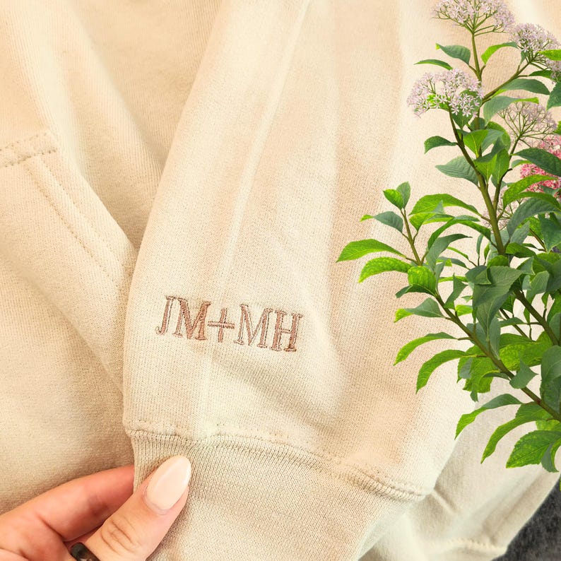 Custom Embroidered Couple Portrait From Photo Hoodie - Matching Hoodies For Couples - Anniversary Gifts For Boyfriend - Gift For Husband il_794xN.6956284236_ac9k.jpg