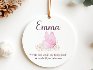 Personalized Angel Baby Memorial Ornament Child Loss Remembrance Keepsake
