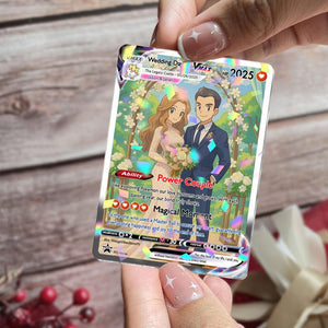 Personalized Pokemon Anniversary Card, Custom Photo Anime Wedding Card, Anniversary Gift, Gift for Him, Gift for Her, Custom Card for Couple il_794xN.6967623001_84z1.jpg