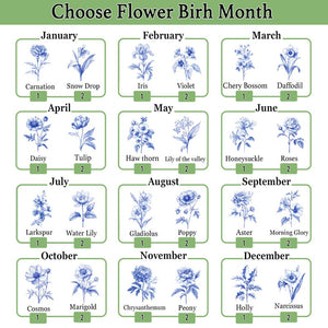 Personalized Jewelry Dish Gifts for Besties, BFF, Soul Sister, If Besties Were Flowers I'd Pick You, Custom Birth Month Flower with Name