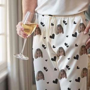 Personalized Mens Pajamas, Womens Pajamas, Custom Face Pants, Family Pajamas, Birthday Gifts, Pajamas Set, Gift for Her, Gift for Him