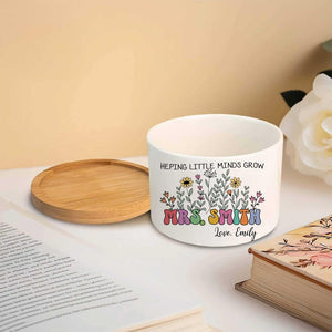 Personalized Plant Pot For Teacher, Back To School Gift, Teacher Plant Pot, Teacher Appreciation Gift, Teacher Keepsake, Plant Lover Gifts