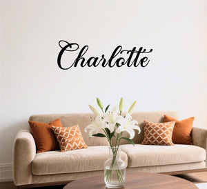 Custom Script Metal Words,Personalized Name Plaque,Laser Cut Metal Names,Custom Metal Sign,Kitchen or Nursery Room Wall Art,Metal House Sign