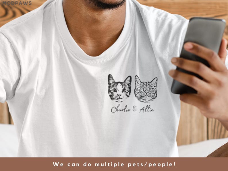 Custom Pet Shirt Pet Photo + Name Custom Dog Shirt Personalized Dog Shirt Custom Dog T Shirts for Humans Custom Cat Shirt for Dog Mom or Dad