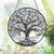 Custom 30th Wedding Anniversary Stained Glass Suncatcher, Tree of Life 30th Anniversary Gift, Wedding Anniversary Keepsake, Tree Glass Art