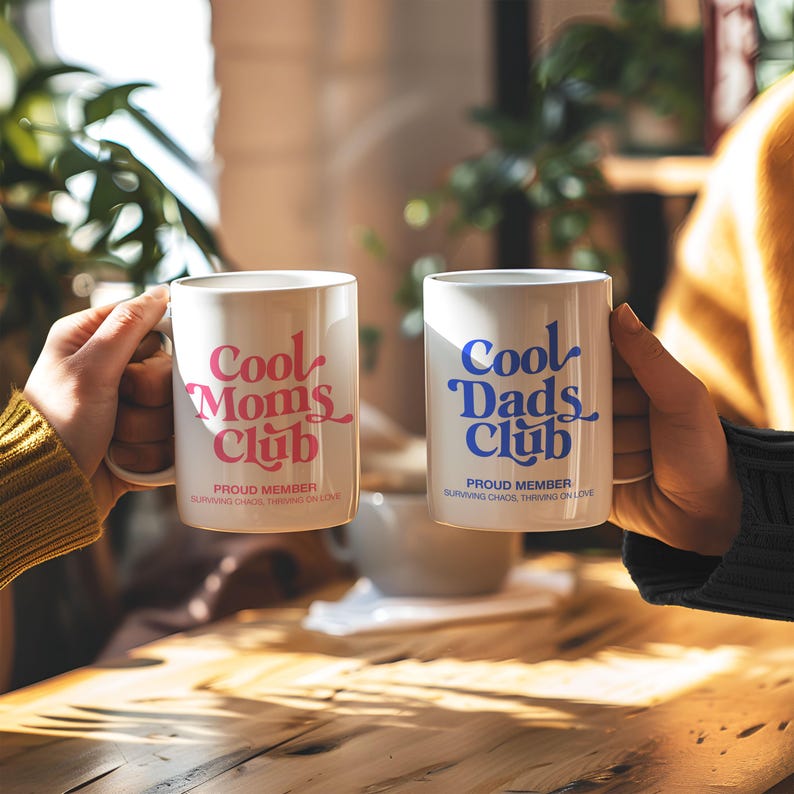 New Mom Mug For Mom, Funny Mom Gift For Mom Friend, Cool Moms Club Mug, New Parent Gift For New Mom Gift, Expecting Mom Gift Baby Shower