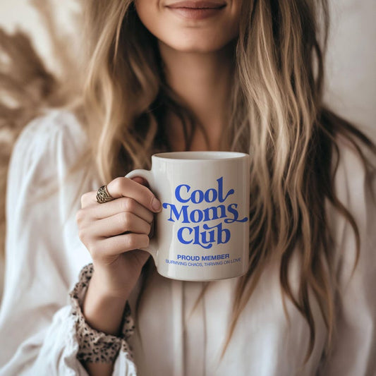 New Mom Mug For Mom, Funny Mom Gift For Mom Friend, Cool Moms Club Mug, New Parent Gift For New Mom Gift, Expecting Mom Gift Baby Shower