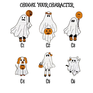 Personalized Halloween Family Shirt, Custom Name Shirt, Halloween Ghost Family Shirt, Family Matching Halloween Shirt, Gift For Family