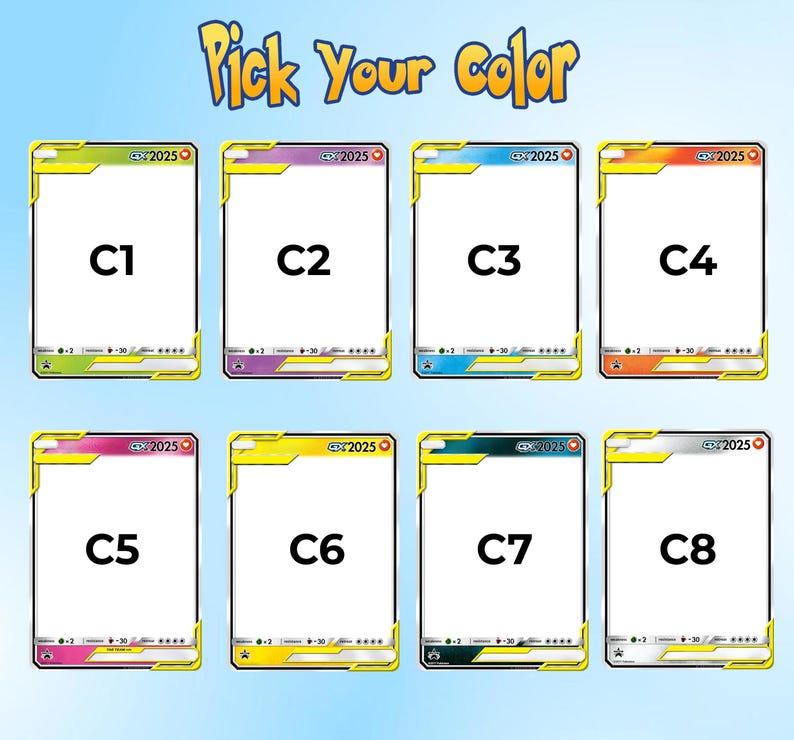 Personalized Pokemon Back to School Card, Custom Anime Style Student G - Best Custom Personalized Pokemon Back to School Card, Custom Anime Style Student G - Best Custom