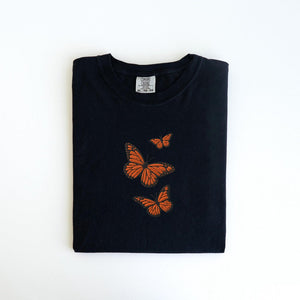 Butterfly Comfort Colors Tee, Embroidered Butterfly Shirt, Minimalist Shirt, Embroidered Tee, Embroidered Shirt, Custom Shirt, Retro Shirt il_794xN.6995775913_hebm_d80a4825-232e-46ee-93f6-e2717c5bc2aa.jpg