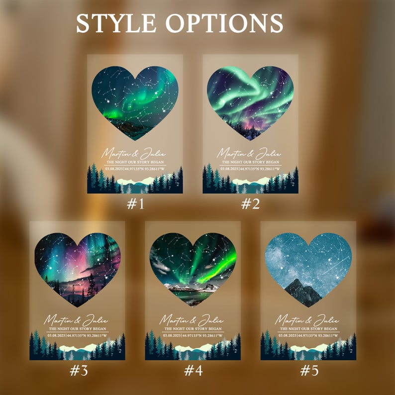 Personalized Star Map Night Light: Custom Constellation Gift