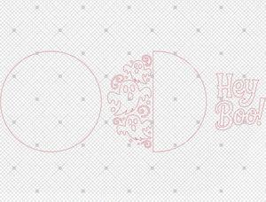 Halloween Door Hanger Bundle, Halloween Welcome Sign, Laser Cut , Gl, Door Decor Round Wood Sign