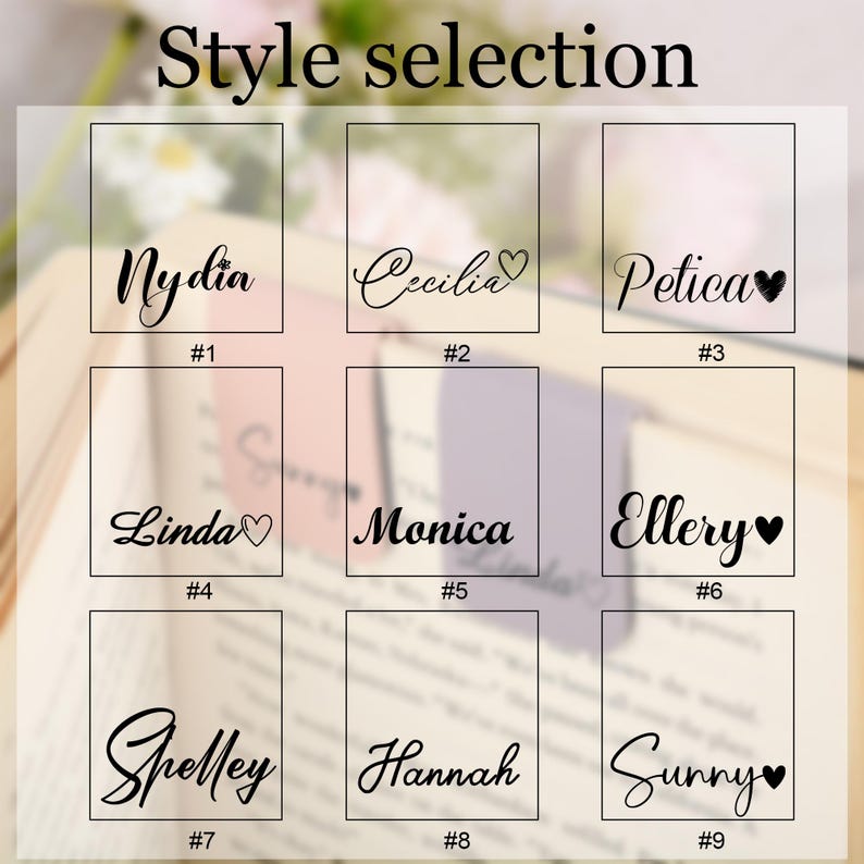 Personalised Leather Magnetic Bookmark,Custom Name Leather Bookmark,Accessories Gifts for Reader, Book Lover Gifts,Birthday Gift for Him/Her