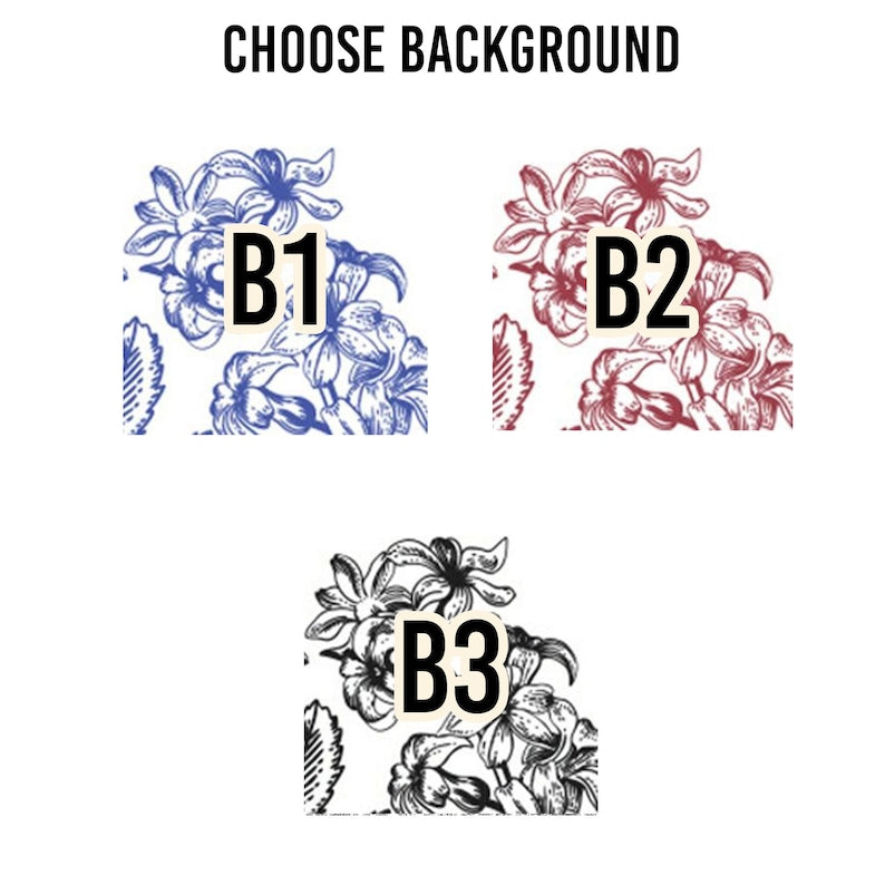 Personalized Ceramic Plant Pot, It Takes A Long Time To Grow Old Friends, Toile De Jouy Custom Birth Month Flower with Name