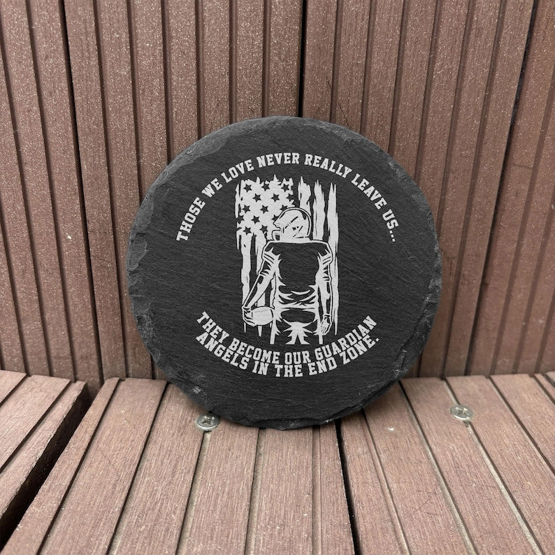 American football Memorial Stone, American football Memorial Gifts, Football Player Tribute Gift, Remembrance Gifts, Football sympathy gift