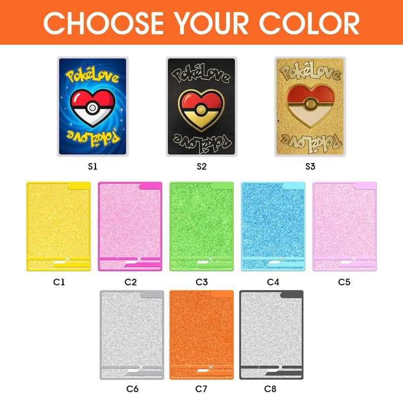 Personalized Couple Poke Love Acrylic Card, Custom photo Anime Themed Gift for Anniversary, Gamer Husband Present from Wife, Love Card Gift