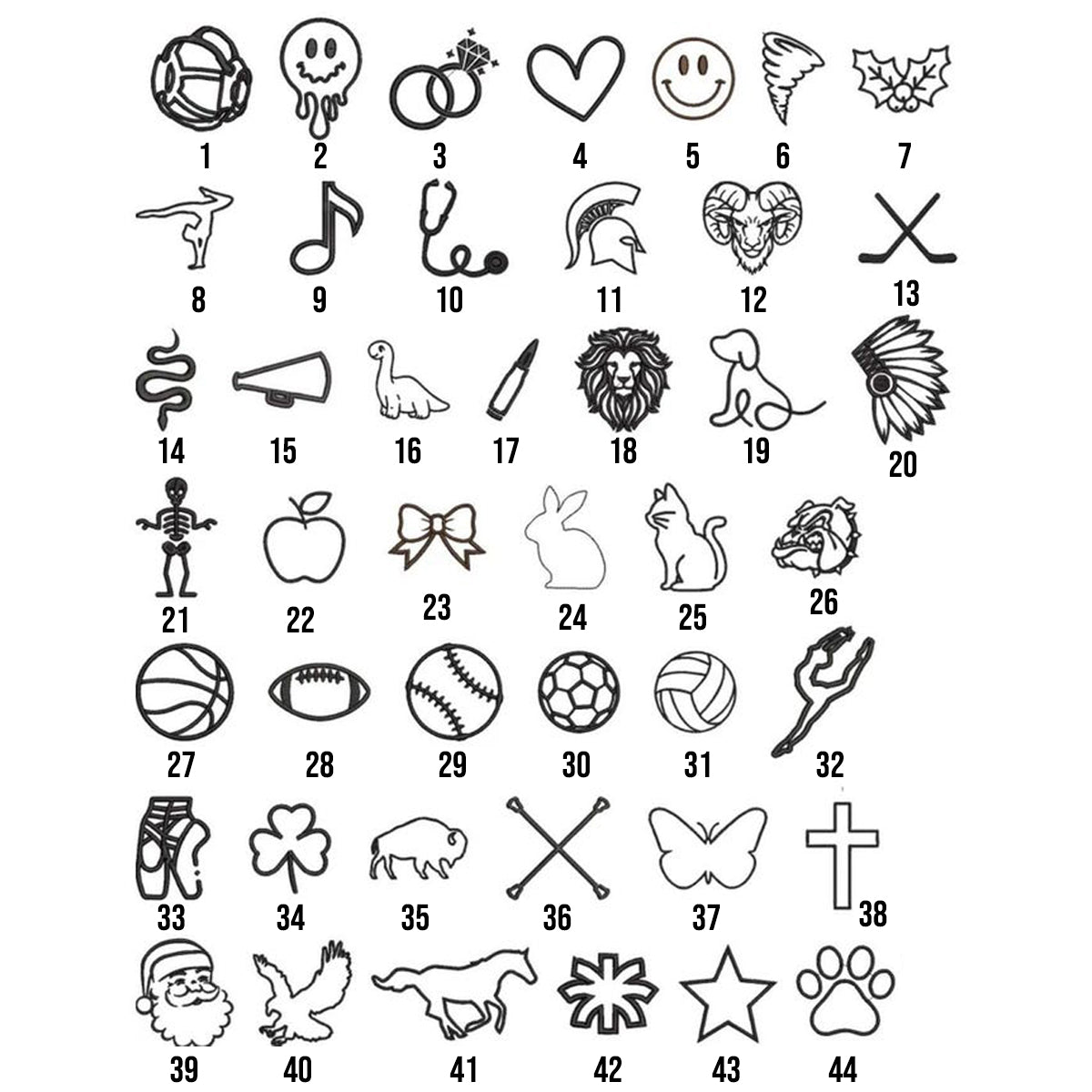 Custom School/Mascot School Spirit Glitter Applique Embroidered Sweatshirt with Sleeve Embroidery il_794xN.7011410432_iuvg.jpg