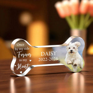 Personalized Pet Memorial Plaque, Photo Pet Memorial Gift, Pet Loss Keepsake, Pet Memorial Photo Plaque, Sympathy Gift, Acrylic Photo Block