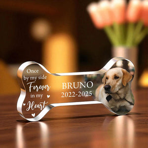 Personalized Pet Memorial Plaque, Photo Pet Memorial Gift, Pet Loss Keepsake, Pet Memorial Photo Plaque, Sympathy Gift, Acrylic Photo Block