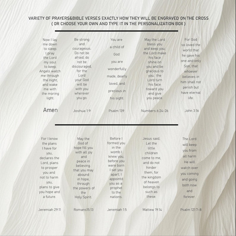 Personalized Baptism Gift,Custom Wooden Cross,Baby Shower Gift,Cross With Name,Baptism Cross,Christening Gift,Baby Dedication,Nursery Decor