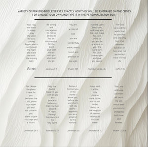 Personalized Baptism Gift,Custom Wooden Cross,Baby Shower Gift,Cross With Name,Baptism Cross,Christening Gift,Baby Dedication,Nursery Decor