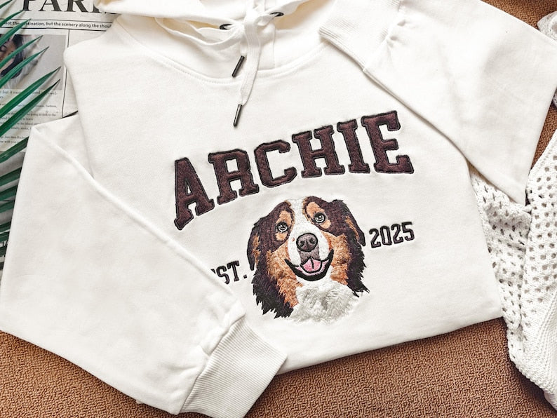 Custom Embroidered Pet From Your Photo Sweatshirt,Custom Embroidered Pet Hoodie,Dog Shirt with Name Embroidered,Custom Gift For Dog Owners il_794xN.7021436115_at1c.jpg