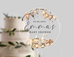 Personalised Baby Shower Cake Topper | Baby Shower | Cake Topper | Baby Shower Cake | Cute Cake Topper | Baby Shower Cake | Cake Topper