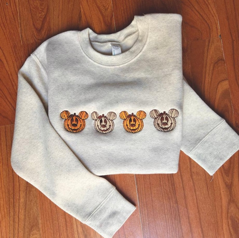 Halloween Pumpkin Mickey Embroidered Sweatshirt, Fall Disney Crewneck, Spooky Season Cute Cozy, Pumpkin Patch Disney Shirt il_794xN.7027498584_trrx.jpg