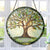 Personalized Tree of Life Glass Suncatcher, Custom Names & Date Wedding Anniversary Gift, Wedding Keepsake for Her, Anniversary Window Decor