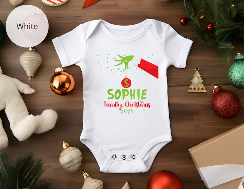 Personalized Family Christmas 2025 Shirt, Matching Family Pjs, Matching Tee for Christmas, Christmas Matching Sweater, Funny Couple Pajamas