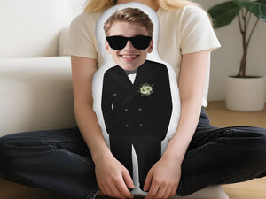 Personalized Grooms Face Pillow, Custom Photo Doll for Bachelor Party, Hen Party Pillow Doll, Funny Wedding Gift, Hen s Party Decor