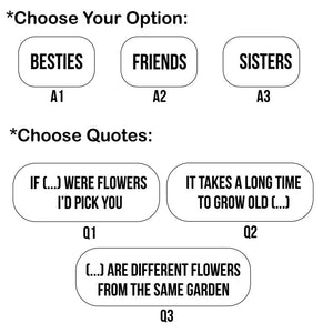 Personalized Jewelry Dish Gifts for Besties, BFF, Soul Sister, If Besties Were Flowers I'd Pick You, Custom Birth Month Flower with Name