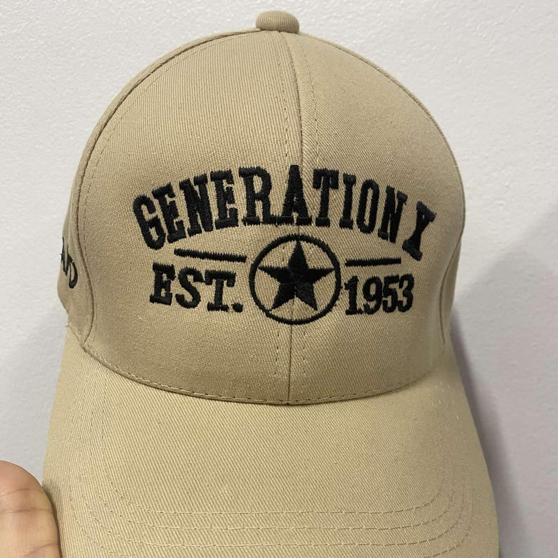 Embroidered Gen X Custom Year Hat, Generation X FAFO Cap, Fck Around And Find Out Nostalgia Hat, Funny Birthday Gift For Parents