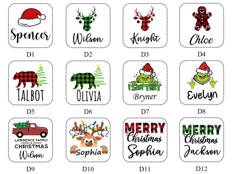 Personalized Family Christmas Pajamas: Matching Holiday PJs