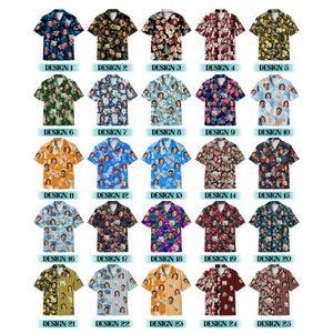 Custom Hawaiian Shirt With Face, Personalized Aloha Hawaiian Shirt, Customize Face for Pet Men Women, Funny Custom Hawaii Dress Beach Party