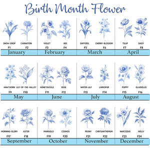 Personalized Ceramic Mug Gifts for Besties, BFF, Soul Sister, If Besties Were Flowers I'd Pick You, Custom Birth Month Flower with Name