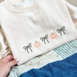 Embroidered Coquette Halloween Icon Crewneck Sweatshirt | Cute Halloween | Spooky Season| Coquette Bow | Gift for Her| Autumn, Fall |G18ECHI il_794xN.7054377095_m2jf.jpg
