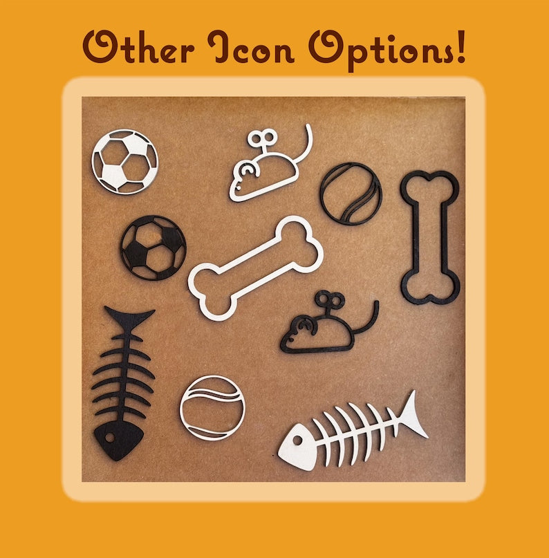 Pet Picture Frame with Name Custom Dog Photo Frame Cat Paw Print Frame Personalized Pet Gift for Pet Owners Pet Memorial Keepsake