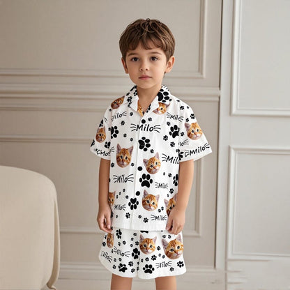 Custom Short Pajamas with Face and Name,Customized Pajama Set For Men/Women,Personalized Short Sleeve Family Pajama Set,Birthday/Party Gifts il_794xN.7056106981_9kbp.jpg