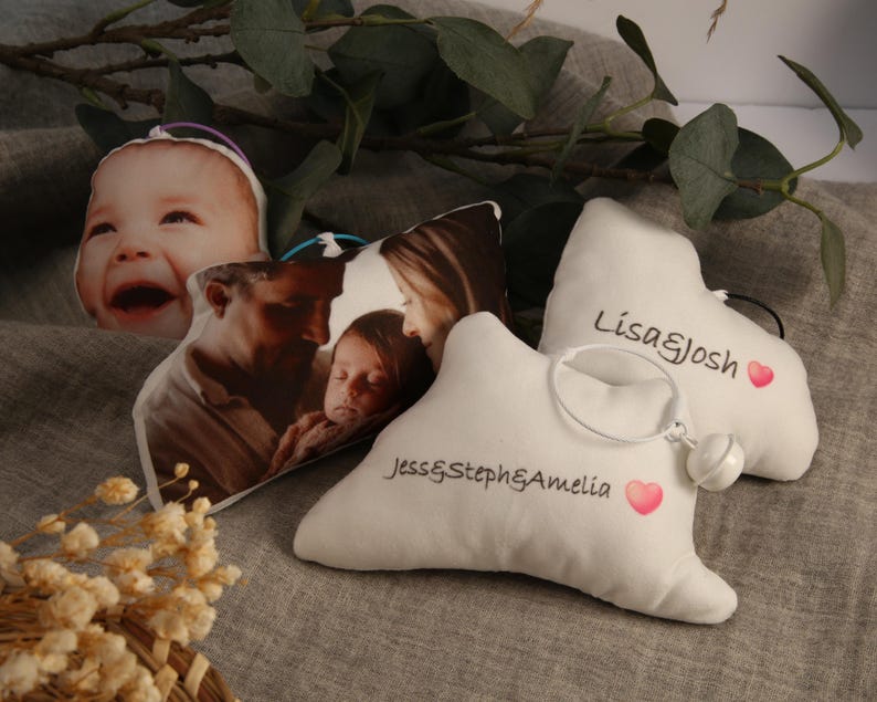 Custom Pet Shaped Pillow Keychain- Personalized Dog Outline Photo Bag Charm, 3d Photo Pillow, Cat Plushie Keychain, Pet Memorial Gift