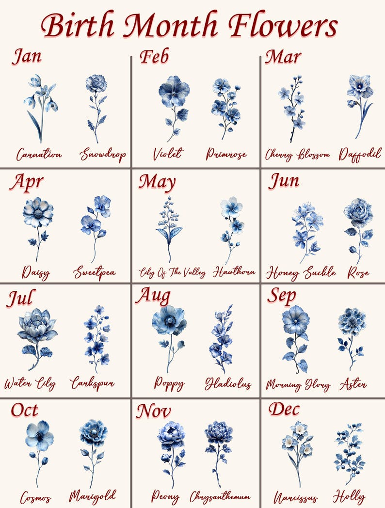 Custom Ornament Gift for Besties, Personalized Ornament For Bestie, Toile De Jouy Birth Flower Grow An Old Friend, Gift for Her, Mom Gifts