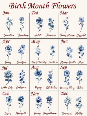 Custom Ornament Gift for Besties, Personalized Ornament For Bestie, Toile De Jouy Birth Flower Grow An Old Friend, Gift for Her, Mom Gifts